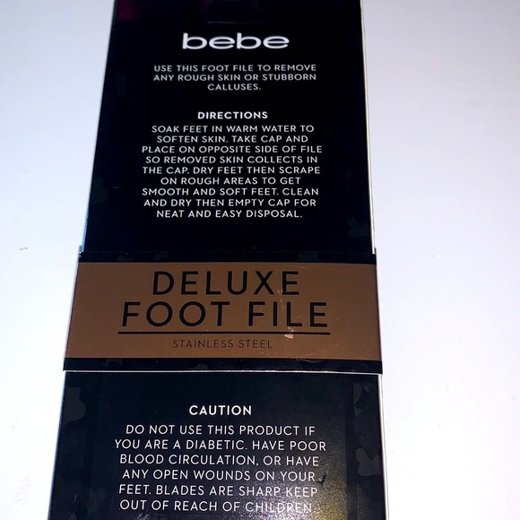 bebe Deluxe Foot File - Picture 4 of 4